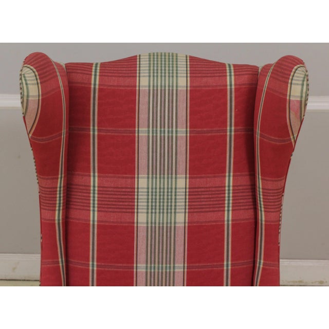 Late 19th Century Antique 19th C. Ball & Claw Wing Chair For Sale - Image 5 of 13