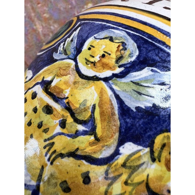 Vintage Pharmacy Jar or Vase For Sale - Image 10 of 13