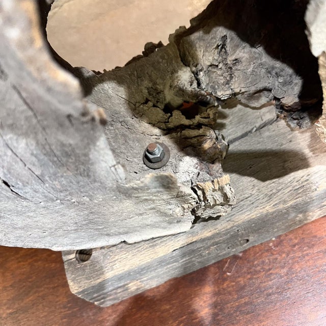 1950s Abstract Art Mesquite Wood Sculpture Mexico For Sale - Image 10 of 12