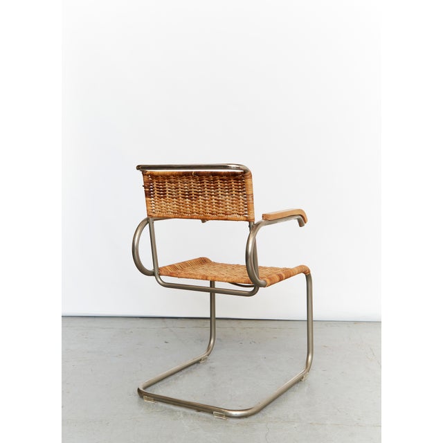 Bauhaus Bauhaus D40 Armchairs by Marcel Breuer for Tecta, 1980s For Sale - Image 3 of 16