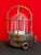 1950s Vintage Industrial Brass Lamp with Cage and Glass Diffuser, 1950s For Sale - Image 5 of 15