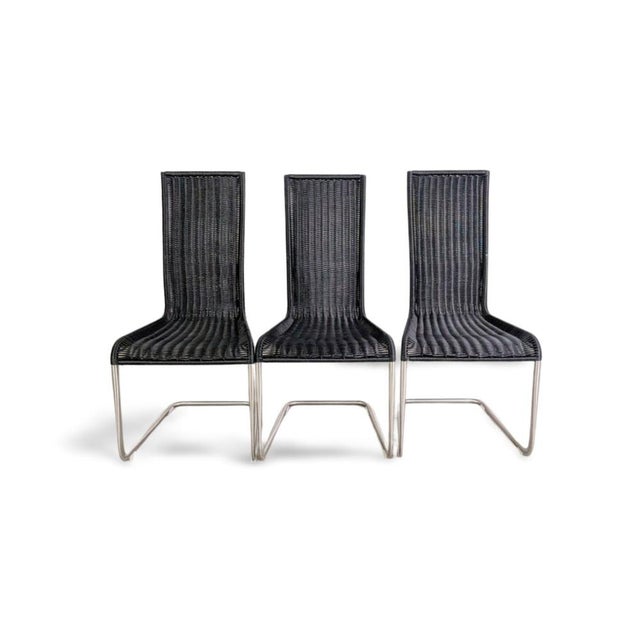 Black B20 Cantilever Chairs by Jean Prouve for Tecta, Set of 3 For Sale - Image 12 of 12