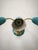 Blue Sputnik Wall Light from Tre Luci, 1940s For Sale - Image 8 of 11