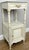 Antique French Oak Bedside Table with Marble Top For Sale - Image 3 of 14