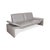 Leather Three-Seater Grey Sofa with Manual Function from Koinor For Sale - Image 4 of 16