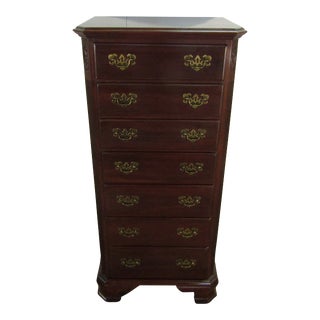 Ethan Allen Solid Cherry Lingerie Chest of Drawers For Sale
