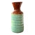 Vintage Studio Pottery Vase – Aqua Green & Rust Brown Drip Glaze – 5.5” For Sale