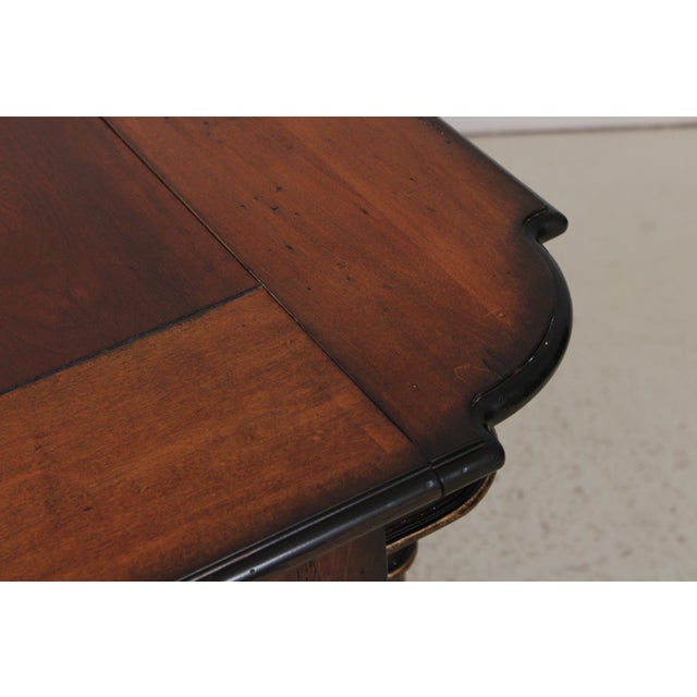 Hickory White Hickory White Mahogany 8 Leg Dining Table For Sale - Image 4 of 15