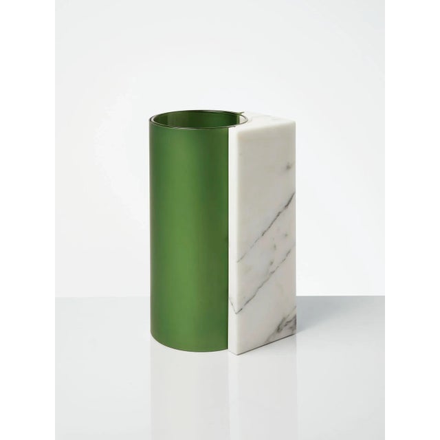 Contemporary Rational Balance Vases by Ferdinand Pezin for Ecal x Bloc studios, 2016, Set of 2 For Sale - Image 3 of 5