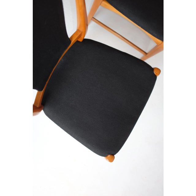 1950s Set of 4 Swedish Dining Chairs For Sale - Image 9 of 10