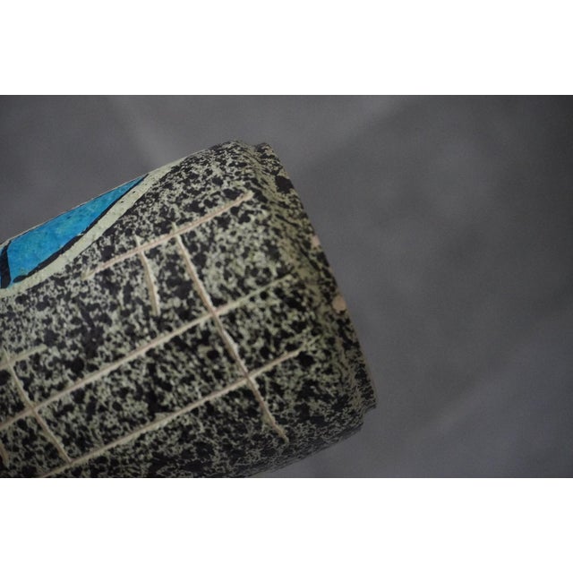 Mid-Century Abstract Geometric Model 504-25 Vase from West German Ceramic, 1950s For Sale - Image 9 of 10