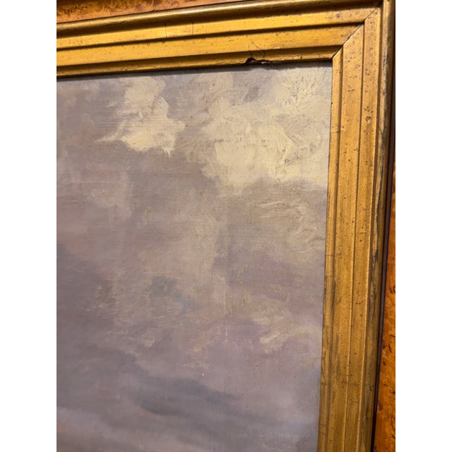 Brown 19th Century Equestrian Oil on Canvas For Sale - Image 8 of 11