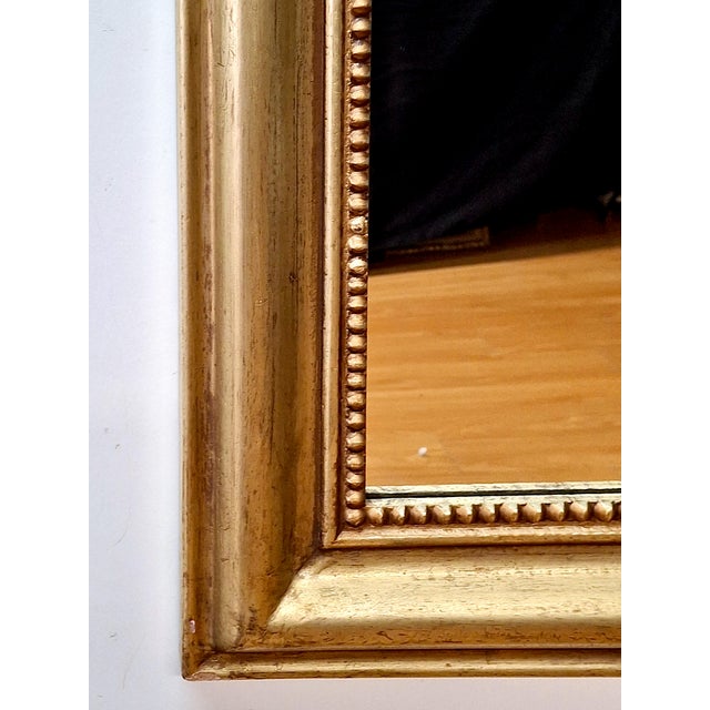 Wood French Louis Philippe-Style Giltwood Mirror For Sale - Image 7 of 9