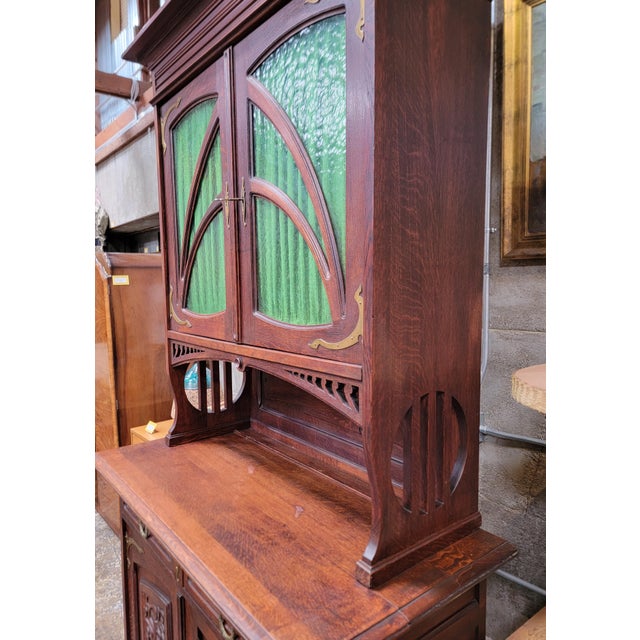 Antique Art Nouveau Cabinet or Cupboard Early 1900's For Sale In San Francisco - Image 6 of 18