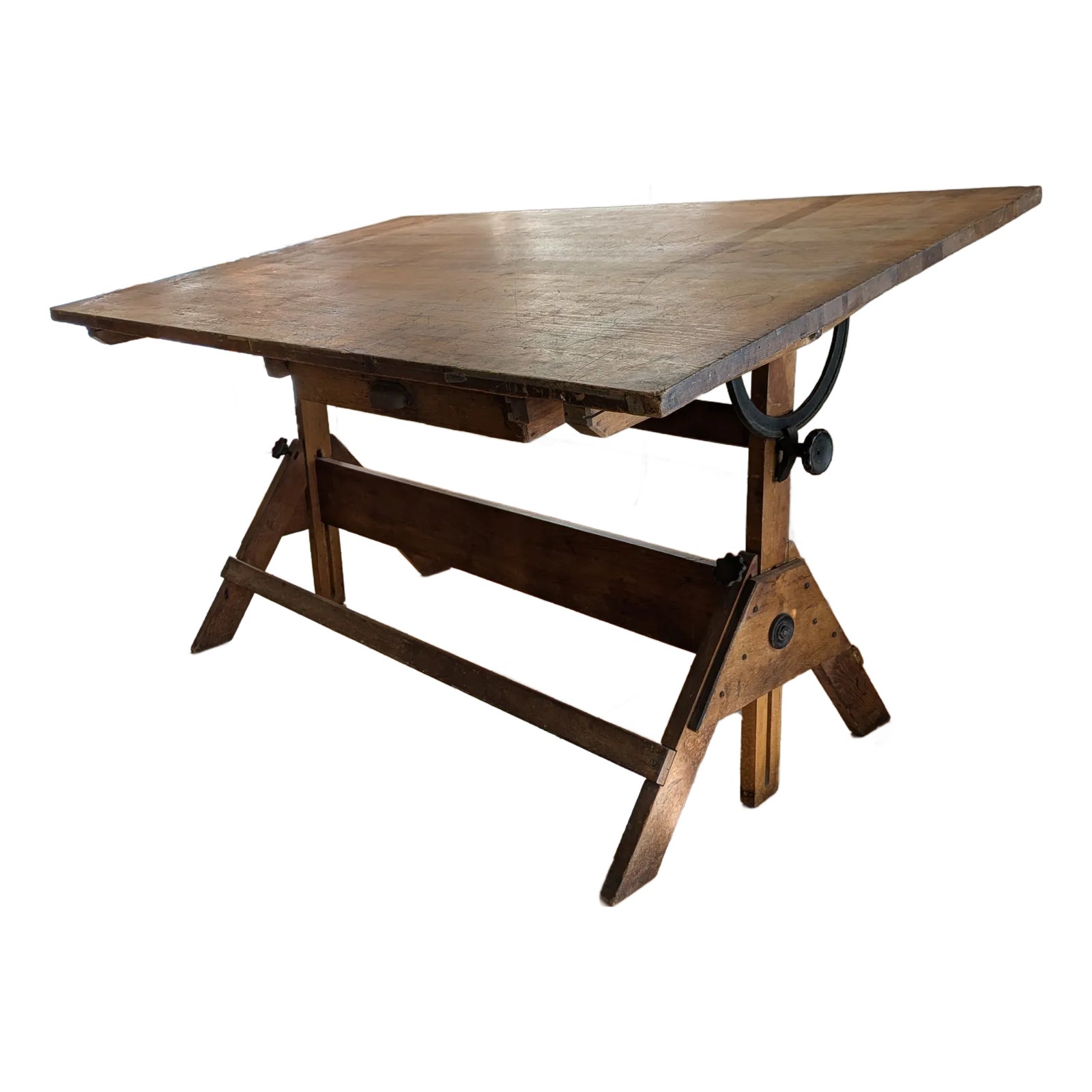 Vintage Architects Drafting Table | Chairish
