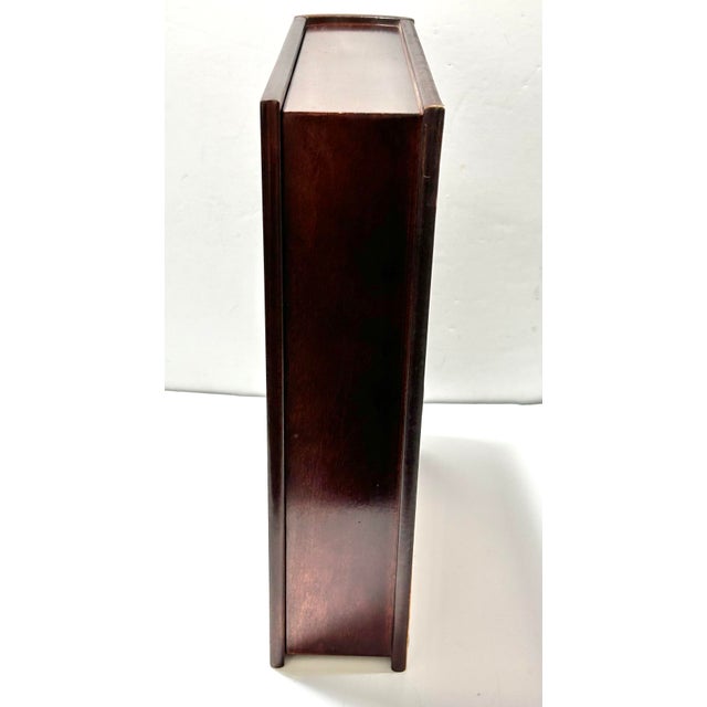 Wood 1990s Vintage Bombay Co Memory Keepsake Book Box For Sale - Image 7 of 11