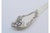 Silver Soda Spoon with Cut-Out Shell and Wavy Handle For Sale - Image 3 of 9