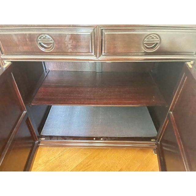 Late 20th Century Late 20th Century Rosewood Credenza For Sale - Image 5 of 6