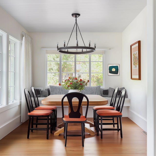 Textile Eternal Sunsets Mini: Radiate - Meditative Abstract Geometric Painting on Canvas Original Artwork by Jason DeMeo For Sale - Image 7 of 9