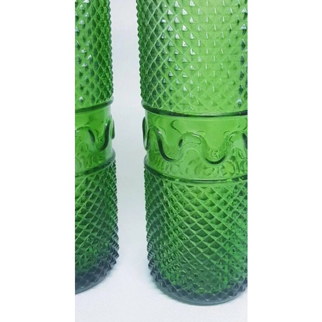 Mid-Century Italian Tall Carafes, Set of 2 For Sale - Image 5 of 9