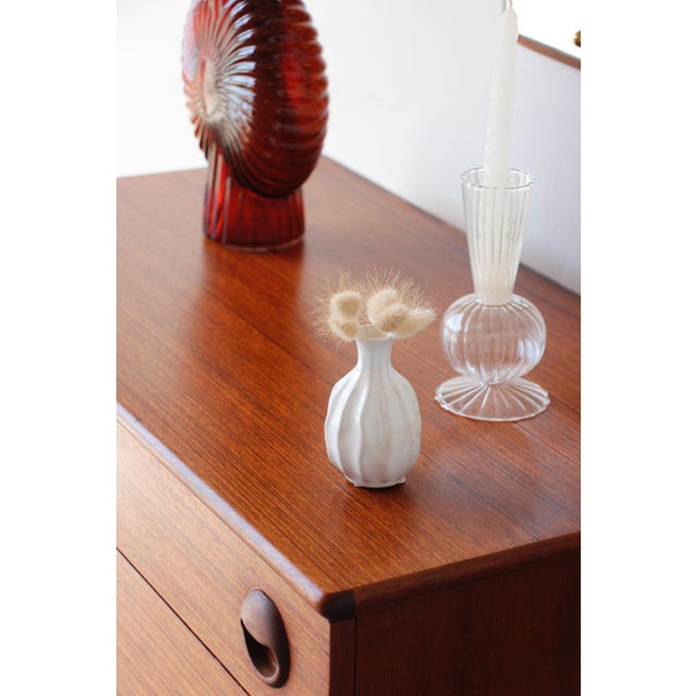 1960s Vintage Scandinavian Teak Chest of Drawers from Avalon, 1960 For Sale - Image 5 of 15