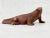 Figurine of a lizard also called the Komodo dragon, hand-carved in rosewood. It is preserved in very good condition.