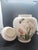 Traditional Vintage Ginger Jar With Flower/Butterfly Motif, Made in Japan For Sale - Image 3 of 5