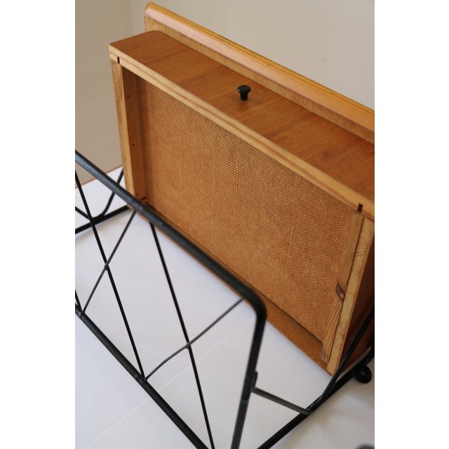 Scandinavian String Wall-Mounted Bedside Tables, 1960, Set of 2 For Sale - Image 13 of 18