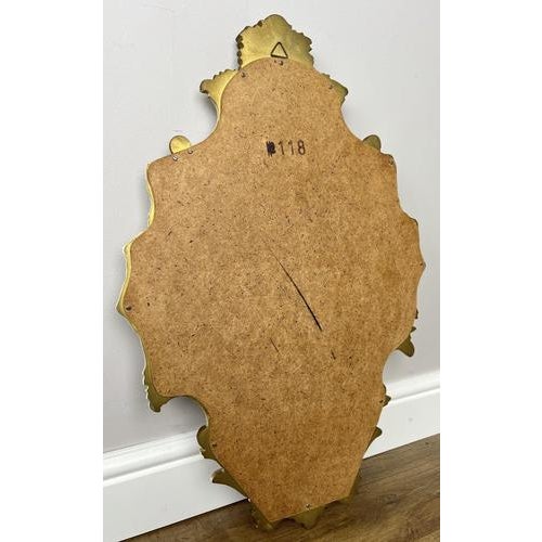 Vintage French Shabby Chic Ornate Wall Mirror For Sale - Image 11 of 12