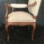 19th Century French Carved Regency Style Walnut Chair With Scrolled Arms For Sale - Image 4 of 12