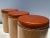 Cork and Leather Stool For Sale - Image 9 of 13