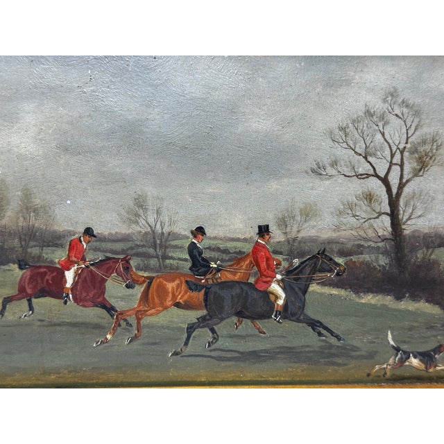 19th Century Sporting Painting — The Meet (The Berkeley Hunt), c.1880 by Charles Faulkner For Sale - Image 11 of 18