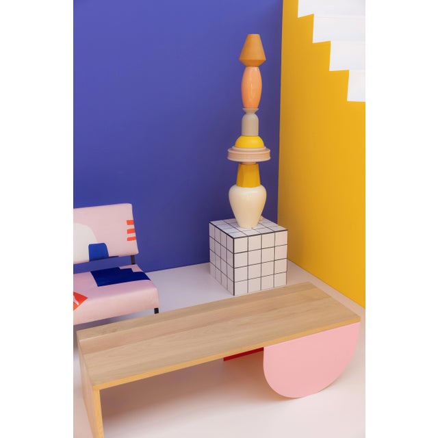 Babylone Pink Babel One Coffee Table by Babel Brune For Sale - Image 6 of 10