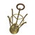 Elegant brass umbrella stand featuring rattan accents and a bamboo motif. Its refined design combines durability with...