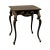 Vintage Italian Florentine Style Black & Gilt Side Table For Sale - Image 13 of 13