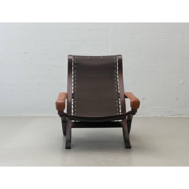 Set of Flex Lounge Chair and Ottoman by Ingmar Relling for Westnofa, Norway, 1960s For Sale - Image 14 of 18