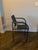This is the Maurizio Peregalli "Comoda" Chair for Zeus Noto. It is a minimal postmodern 1980s design in black painted...
