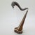 Vintage Italian Harp Figurine in Wood and Silver 800 by Sacchetti, 1980s For Sale - Image 12 of 12