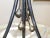 Metal Iridescent Glass & Wrought Iron Flowers Pendant Light For Sale - Image 7 of 11