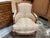 French Louis XVI Blue Bergères Arm Chairs For Sale - Image 9 of 10