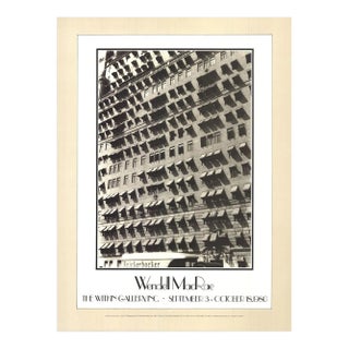 1980 Wendell Macrae 'Summer in New York' Surrealism Offset Lithograph For Sale