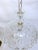 Silver Vintage Hand Cut Glass Dish Basket Chandelier For Sale - Image 8 of 8