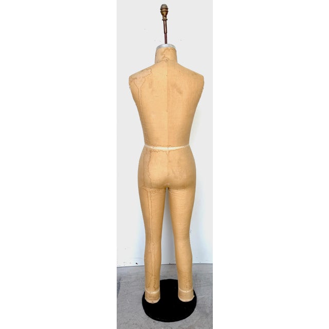 Antique Tailor’s Mannequin / Dress Form, Wolf Form Co., New York, C. 1900s For Sale In West Palm - Image 6 of 17