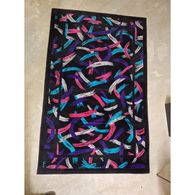 Aria Rug in Virgin Wool by T&J Vestor for Missoni, 1970s For Sale - Image 9 of 11