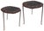 Pair of Iron and Woven Leather Stools by Lila Swift & Donald Monell For Sale In Los Angeles - Image 6 of 6