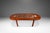 Ox Art Restored Danish Modern Expansion Dropleaf Dining Table in Teak W/ Tile Inlay by Ox Art for Ansager Møbler, Denmark, C. 1977 For Sale - Image 4 of 18