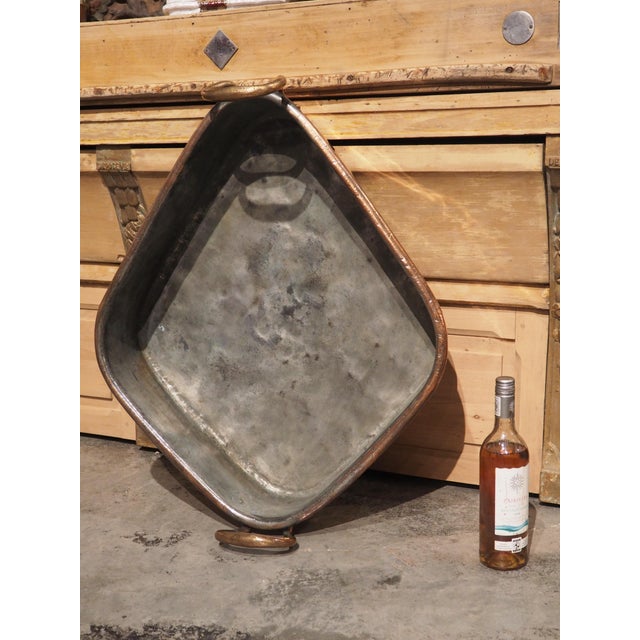 Heavy Antique French Copper Turbotiere Poacher, Maison Gaillard Paris, C. 1850 For Sale - Image 12 of 13