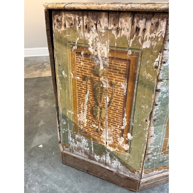 Wood Late 18th Century Hand Painted Altar Table For Sale - Image 7 of 15