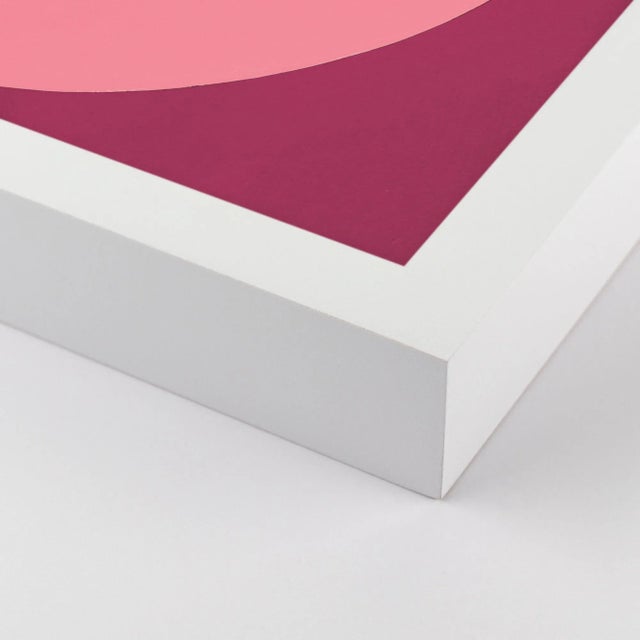 DESCRIPTION: Pink Forevers Set of 4 by Stephanie Henderson in White Frame, Large Art Print SPECIFICATIONS: Type: Framed...