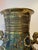 Vintage Japanese Brass Champlevé Cloisonné Enamel Vase With Dragon Handles For Sale - Image 4 of 9